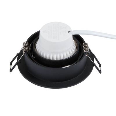 Точечный встраиваемый светильник ARTE LAMP TARF A2177PL-1BK, 1хGU10