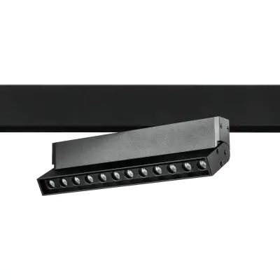 259047 Светильник 48V поворотный д/трека UNO LED 12W 800LM 24G ЧЕРНЫЙ МАТОВЫЙ 4000K Lightstar