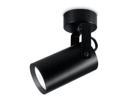 Накладной поворотный спот TA1303 BK черный GU10 max 12W 100*55*165