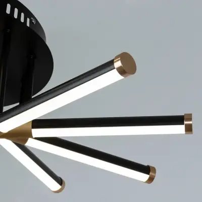 Потолочная люстра Arte Lamp FERNANDO A2199PL-5BK, 1хLED