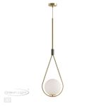 4810/1A PENDANT ODL21 493 золтой/черный/белый Подвес E14 1*40W FLARI