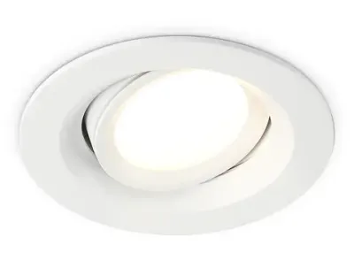 Светильник встраиваемый TN1141 WH белый IP44 GU5.3 D95*38