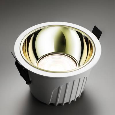 358696 SPOT NT21 276 белый/золото Светильник встраиваемый светодиодный IP20 LED 4000К 20W 100-265V KNOF