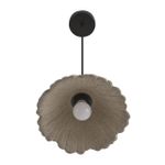 8351/1A SUSPENTIONI черный/серый/бежевый, металл/дерево/цемент Подвес E27 60W 220V EOLIANA