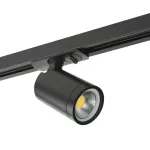 212937 Светильник PVC RULLO для трека BARRA GU10 ЧЕРНЫЙ