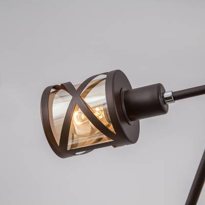 Citilux Гессен CL536165 Люстра подвесная поворотная Венге