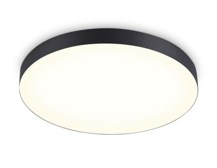 Светильник светодиодный потолочный FV5537 BK черный LED 90W 3000K D600*58 (Без ПДУ)