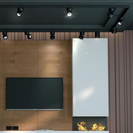 358787 PORT NT21 149 черный Трехфазный трековый светодиодный светильник IP20 LED 25W 4000K 2200Лм 100-265V GRODA