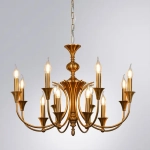 Подвесная люстра Arte Lamp COLLINETTA A4094LM-12PB, 12хE14