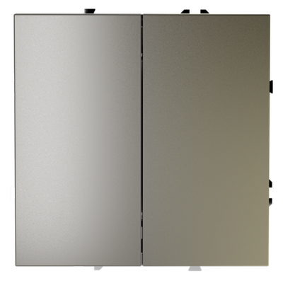 VLS020504 Перекрестный переключатель встраиваемый VOLTUM S70 двухклавишный 10А, (шелк). (ТМ Maytoni)