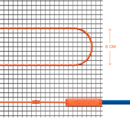 VLT01-150-5.0 Нагревательный мат VLT01-150-5.0 (ТМ Maytoni)