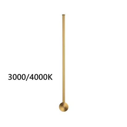 4335/12WGP HIGHTECH ODL23 275 золото Настенный светильник IP20 LED 12W 525Лм 3000K/4000K (перекл. ч/з тумблер на драйвере) FILLINI