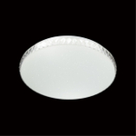2077/DL PALE SN 194 Светильник пластик/белый/прозрачный LED 48Вт 3000-6300K D390 IP43 пульт ДУ DINA