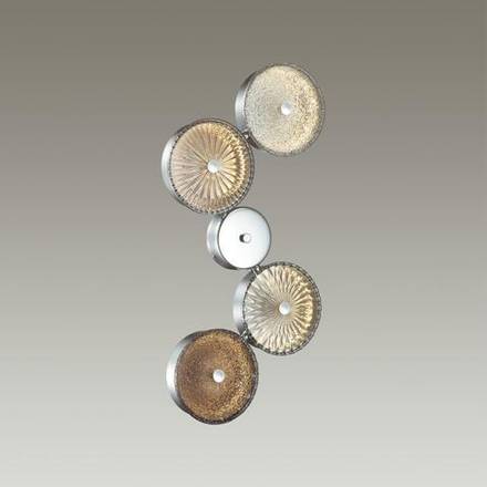 5416/25WL L-VISION ODL_EX23 155 хром/разноцветный металл/стекло Бра LED 25W 4000K CARAMELLA