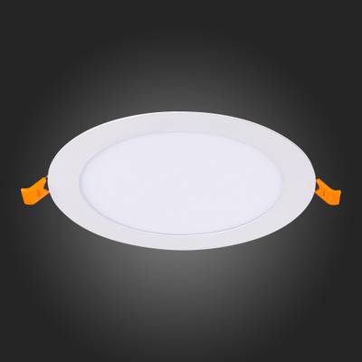 ST209.538.12 Св-к встр. Белый LED 1*12W 3000K 816Lm Ra80 110° IP20 D170xH8 90-265V