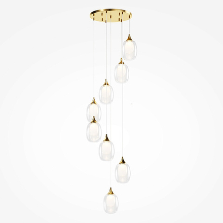 Подвесной светильник Аура / Aura E14х8, MOD016PL-08BS1. TM Maytoni