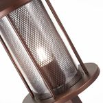 SL080.405.01 Светильник уличный наземный ST-Luce Темный кофе/Прозрачный, Темный кофе E27 1*60W