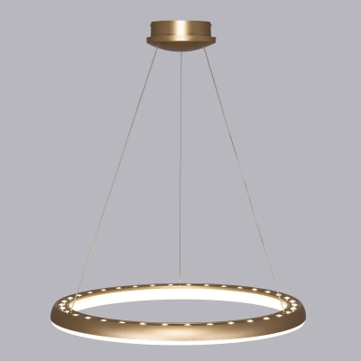 Citilux Юпитер CL730B092S LED Люстра подвесная с пультом Золото