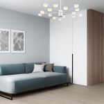 8265/15 COMFI LN26 металл/металл белый/белый Люстра GX53 LED 15*7W 220V TORINA