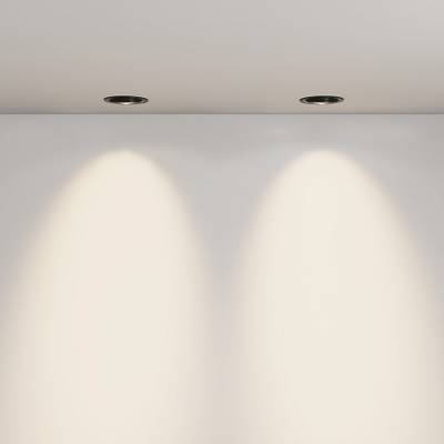 Встраиваемый светильник Lens 12Вт 3000К 70°, DL105-12W3K-B. TM Maytoni