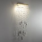 5420/10WL HALL ODL_EX25 79 античная бронза/металл/стекло/хрусталь Настенный светильник LED 10W 4000K 573Лм AFINA