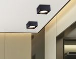 Светильник накладной TN70866 BK черный GX53 max 12W 95*95*62