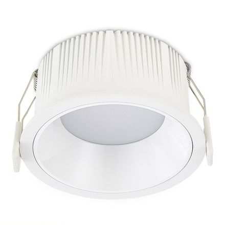 ST755.538.12 Св-к встр. Белый LED 1*12W 3000K 1 080Lm Ra80 120° IP20 D105xH50 100-240V