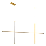 SL6207.203.50 Светильник подвесной ST-Luce Матовое золото LED 1*50W 3000K