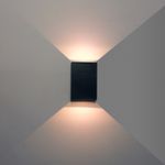 Фасадный светильник Arte Lamp ALGOL A2750AL-2BK, 2хLED