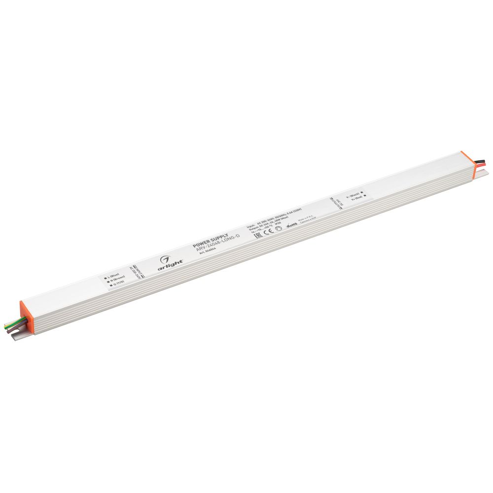 Блок питания ARV-24048-LONG-D (24V, 2A, 48W) (Arlight, IP20 Металл, 2 года)