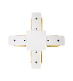 169,01 Соединительный крестообразный элемент белый