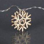 A-412 гирлянда светодиодная 5м, прозрачный провод, 20 LED с насадками