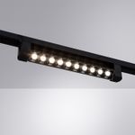 Трековый светильник Arte Lamp FLASH A4575PL-1BK, 1хLED