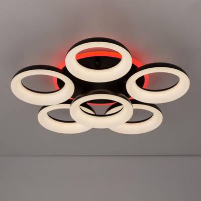 Citilux Паркер Смарт CL225A165E RGB Умная люстра Венге
