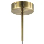 813111 Подвес GLOBO 1х40W E14 electroplating bronze/white Lightstar