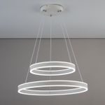 Citilux Дуэт CL719640 LED Люстра подвесная с пультом Белая