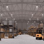 Светильник SP-ARIVA-DIM-R350-200W White5000 (BK, 90 deg, 230V, 0-10V) (Arlight, IP65 Металл, 5 лет)