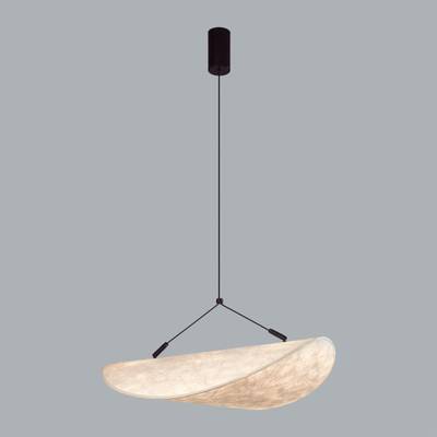 7067/30L L-VISION ODL25 239 Подвесной светильник металл/нетканный шелк/черн IP20 LED 22W 3000/3500/4000K 220V SILK