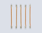 Соединитель гибкий двухсторонний COB CCT 12/24V для лент 8mm GS7911 (3 конт.) (5шт. в комплекте)