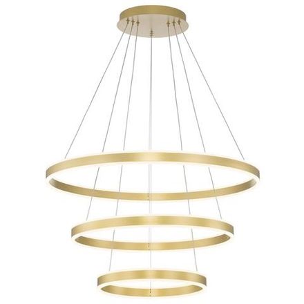 Citilux Дуэт CL719682 LED Люстра подвесная с пультом Золото