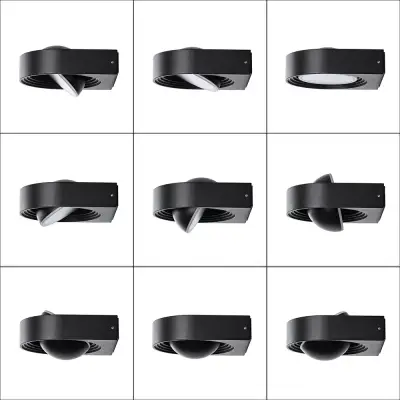 Фасадный светильник Arte Lamp SAN FRANCISCO A1831AL-1BK, 1хLED