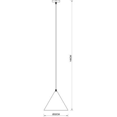 Подвесной светильник Arte Lamp DAVID A7041SP-1BK, 1хE27
