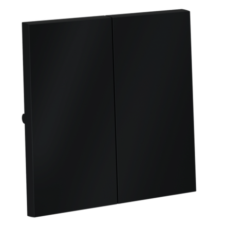 VLS000307 Клавиши для выключателя/переключателя двухклавишного, S70 (графит). (ТМ Maytoni)