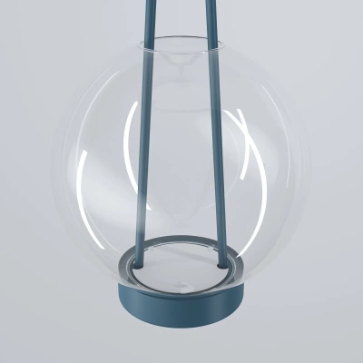 Подвесной светодиодный светильник со стеклянным плафоном 50267/1 LED синий, LED