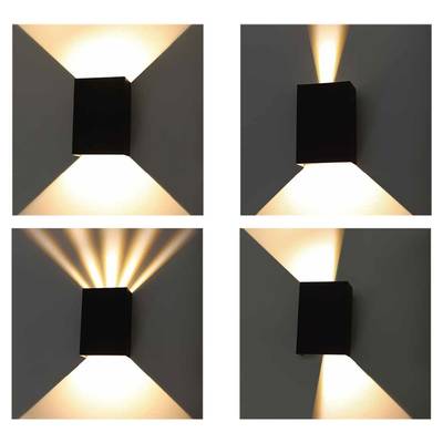 Фасадный светильник Arte Lamp ALGOL A5640AL-2BK, 2хLED