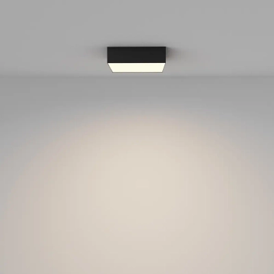 Потолочный светильник Зон / Zon 24 Вт 3000 К 120°, C032CL-24W3K-SQ-B. TM Maytoni