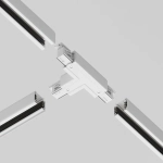 Коннектор Т-образный левый Trinity белый, TRA005CT-31W-L. TM Maytoni