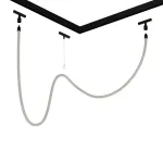 Гибкий неон Arte Lamp LOOP для магнитных трековых систем OPTIMA, LINEA, EXPERT A4911PL-1BK, 1хLED