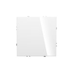 VLS010201 Выключатель встраиваемый VOLTUM S70 одноклавишный с подсветкой 10А, (белый глянцевый) (ТМ Maytoni)