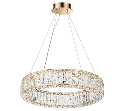 5071/70L HALL ODL24 613 золото/прозрачный/металл/хрусталь/стекло Люстра LED 70W 3700K VERSION